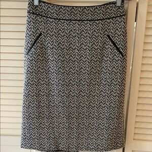 Carole Little Black and White skirt